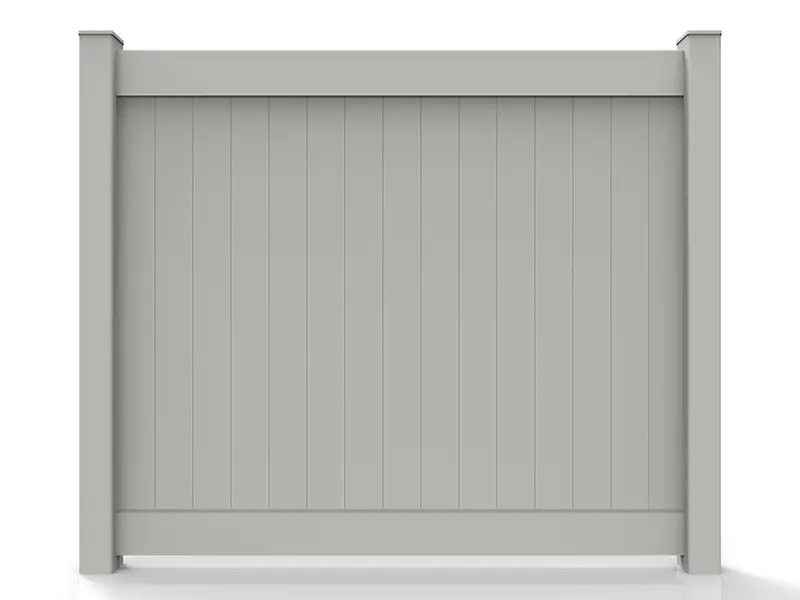 Privacy 6'H x 8'W White Classic